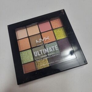NEW NYX‎ Professional Makeup Ultimate Eyeshadow Palette Utopia 16 Colors SEALED
